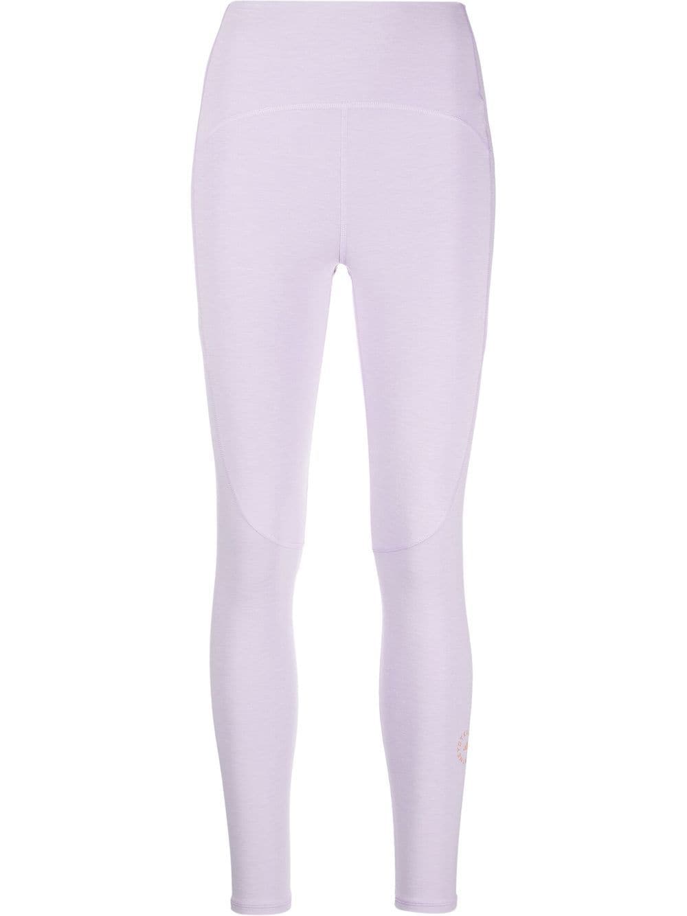 adidas by Stella McCartney 7/8 yoga leggings - Purple