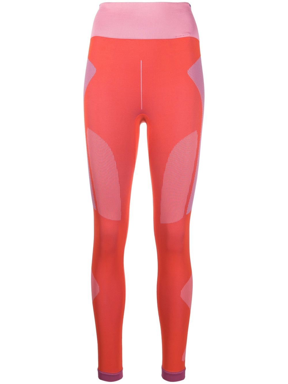 adidas by Stella McCartney Truestrength high-waist leggings - Orange