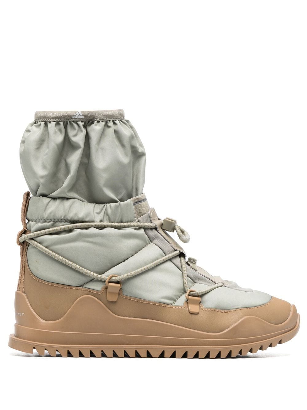 adidas by Stella McCartney lace-up high-top sneakers - Green