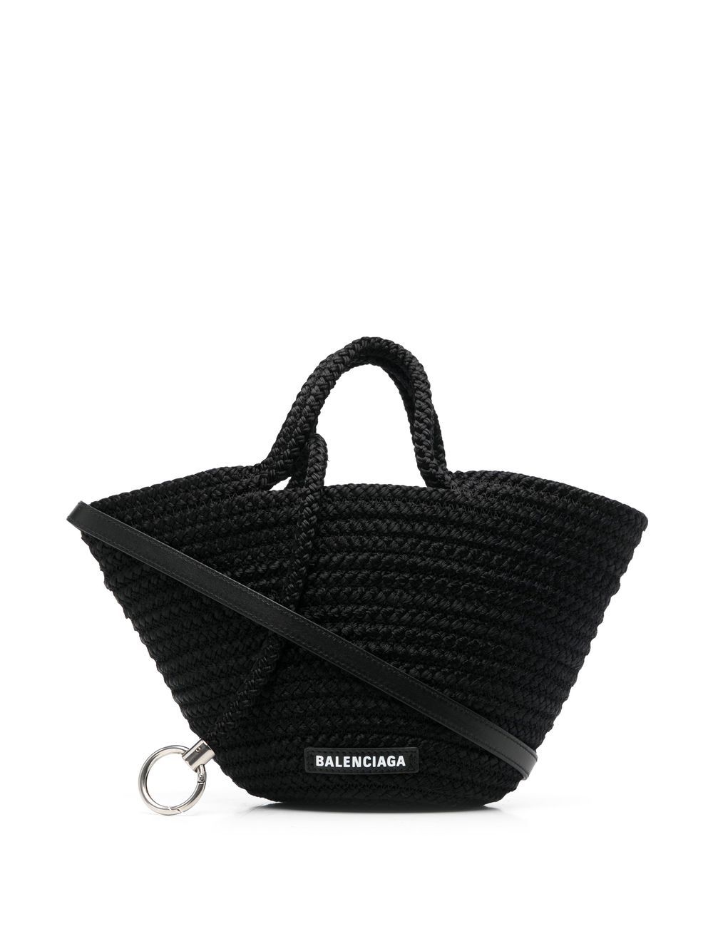 Balenciaga Ibiza woven basket bag - Black