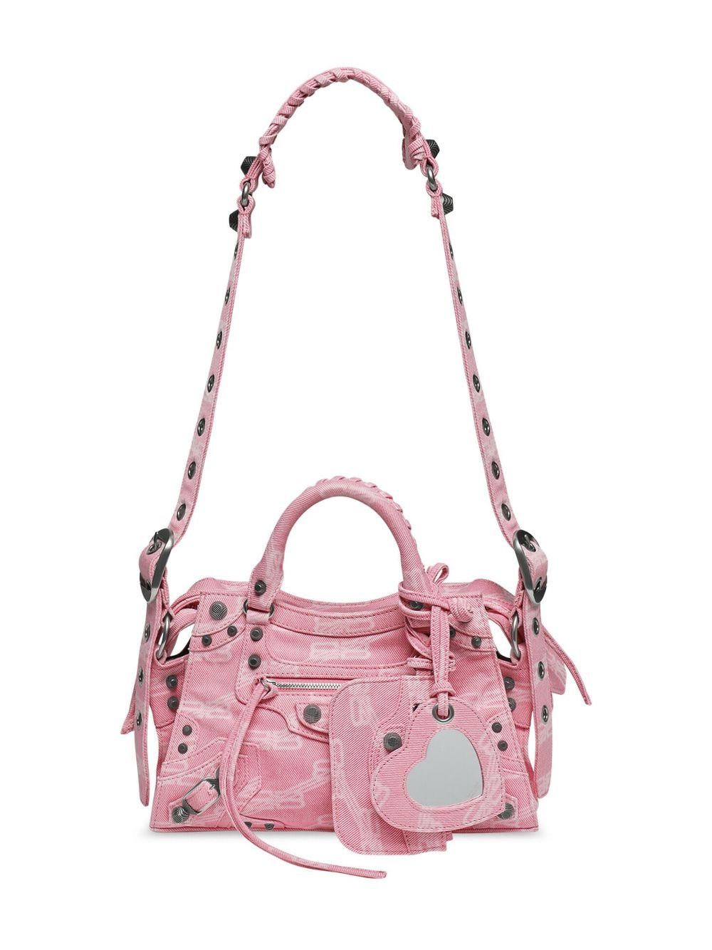Balenciaga Neo Cagole monogram tote bag - Pink