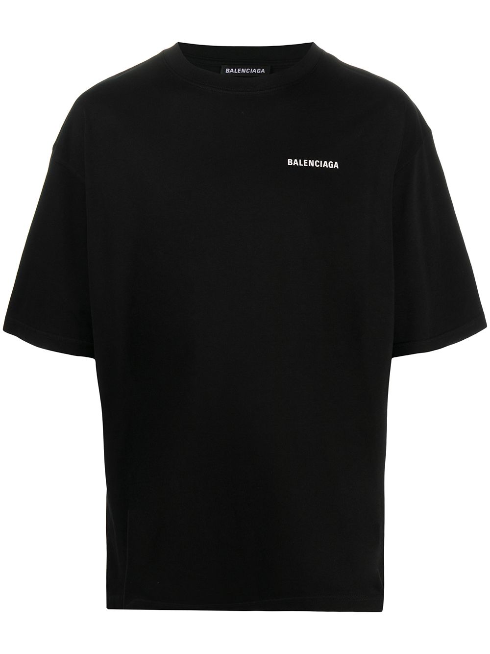 Balenciaga logo-print T-shirt - Black