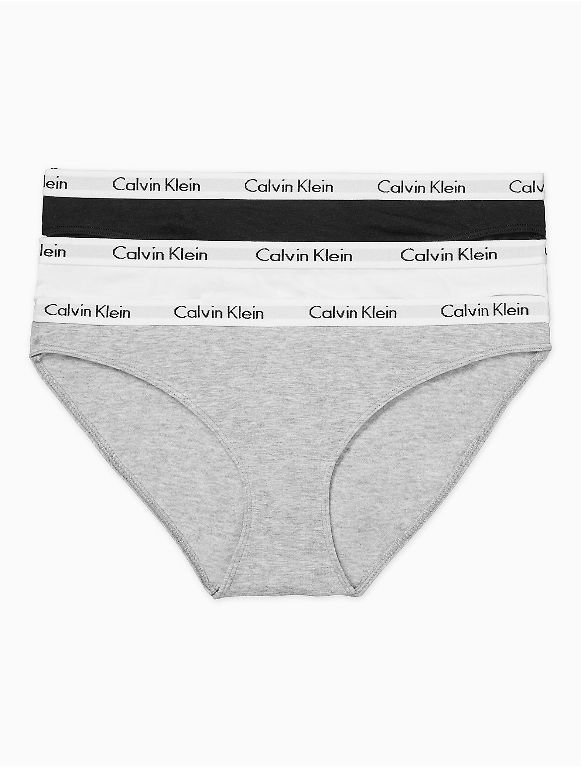 Calvin Klein Women's Carousel 3-Pack Bikini - Multi - L