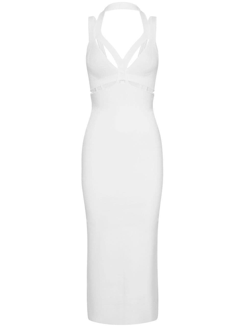 Dion Lee Interlink cut-out maxi dress - White