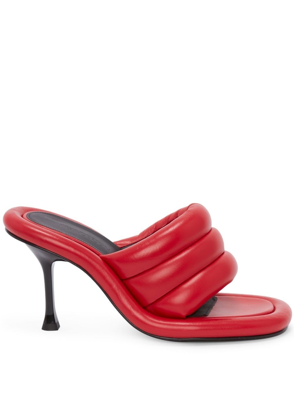 JW Anderson Bumper padded sandals - Red