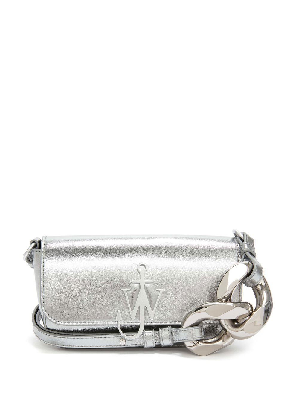 JW Anderson Chain Anchor crossbody bag - Silver