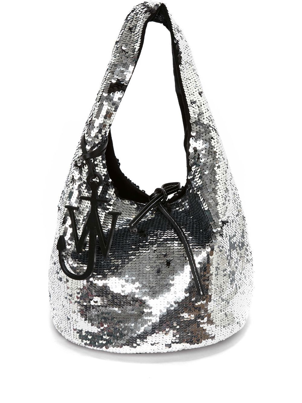 JW Anderson sequin-embellished tote bag - Silver