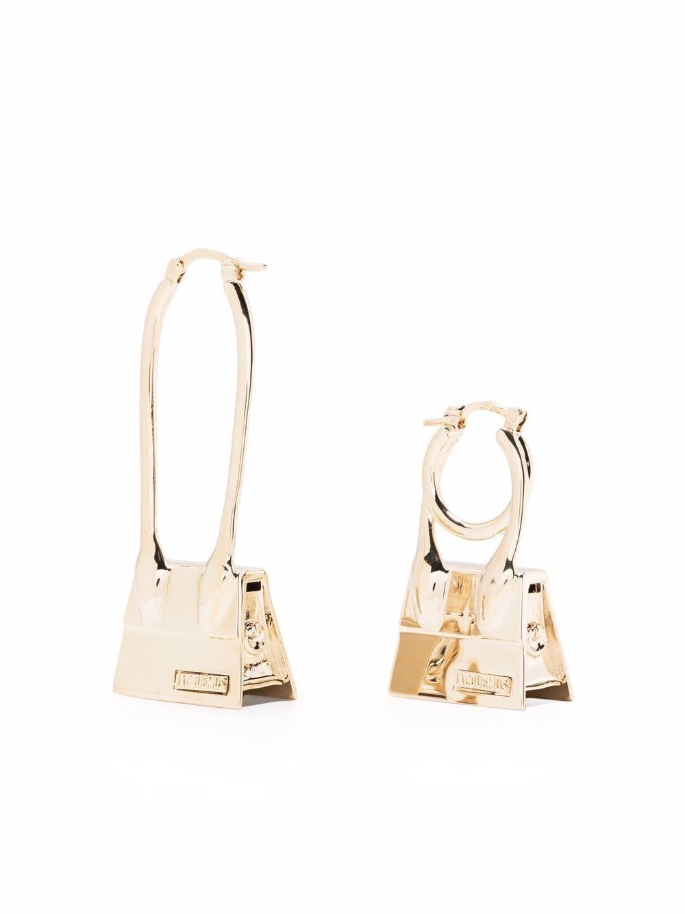 Jacquemus Chiquito Noeud asymmetric earrings - Gold
