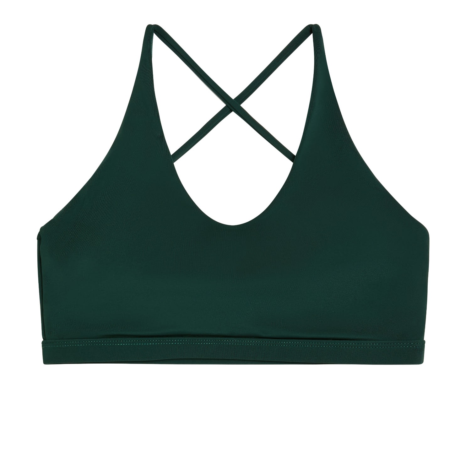 Krin Collective - Camellia Bra Forest Green