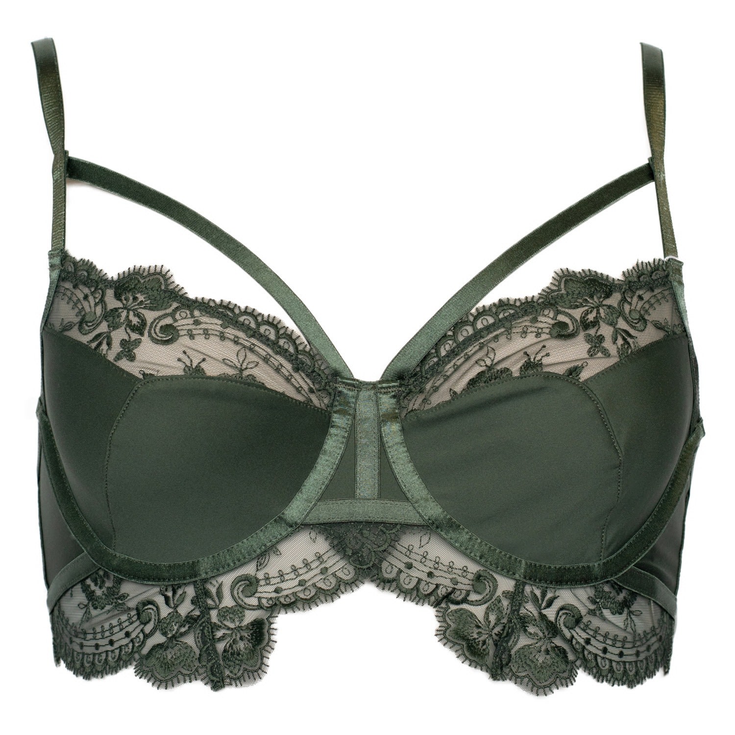 Lunalae - Thea Bra Recycled Forest Green