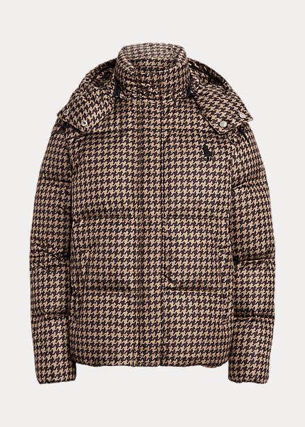Polo Ralph Lauren Houndstooth Down Coat| £439.00