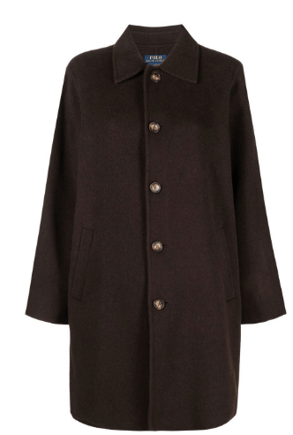 WINTER COAT Polo Ralph Lauren wool-blend single breasted coat £549
