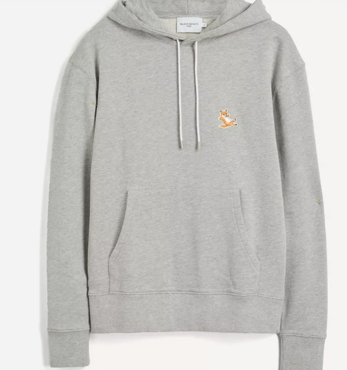 BUDGET FRIENDLY GIFTS MAISON KITSUNÉ Chillax Fox Patch Hoodie Price reduced from£180.00 to£144.00