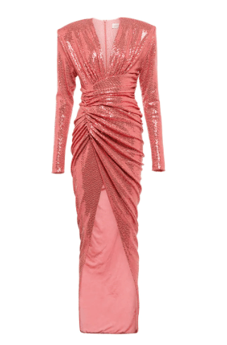 PARTYWEAR FESTIVE SEASON ALEXANDRE VAUTHIER Sequined ruched gown £ 1,467