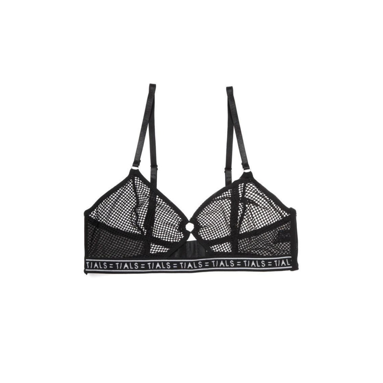 THIS IS A LOVE SONG - The Mesh Harper Bra Black