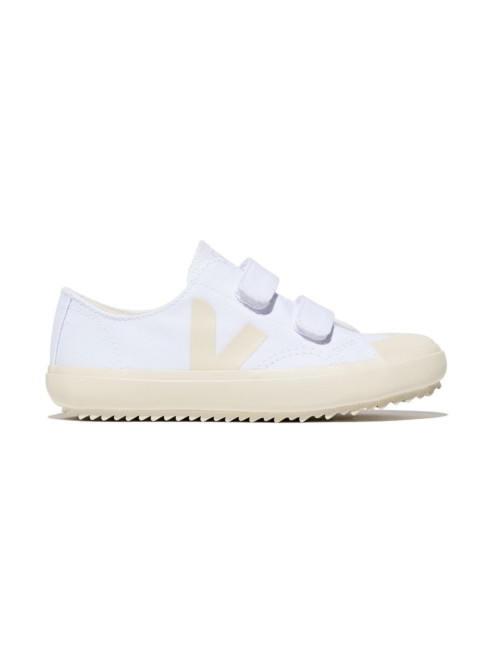 VEJA Kids Small Ollie touch-strap sneakers - White