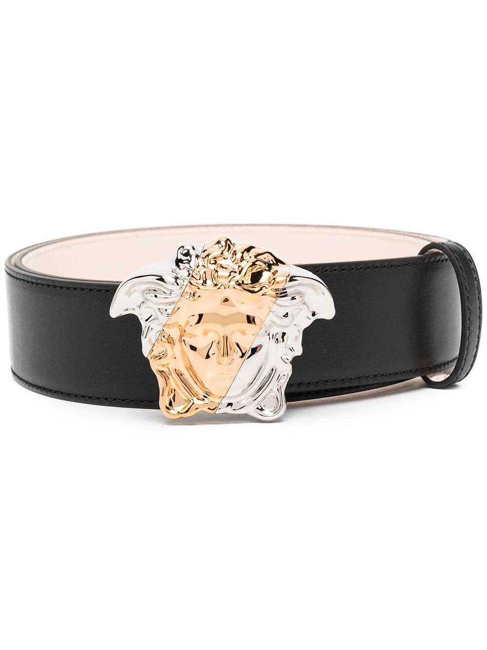 Versace Palazzo Dia leather belt - Black