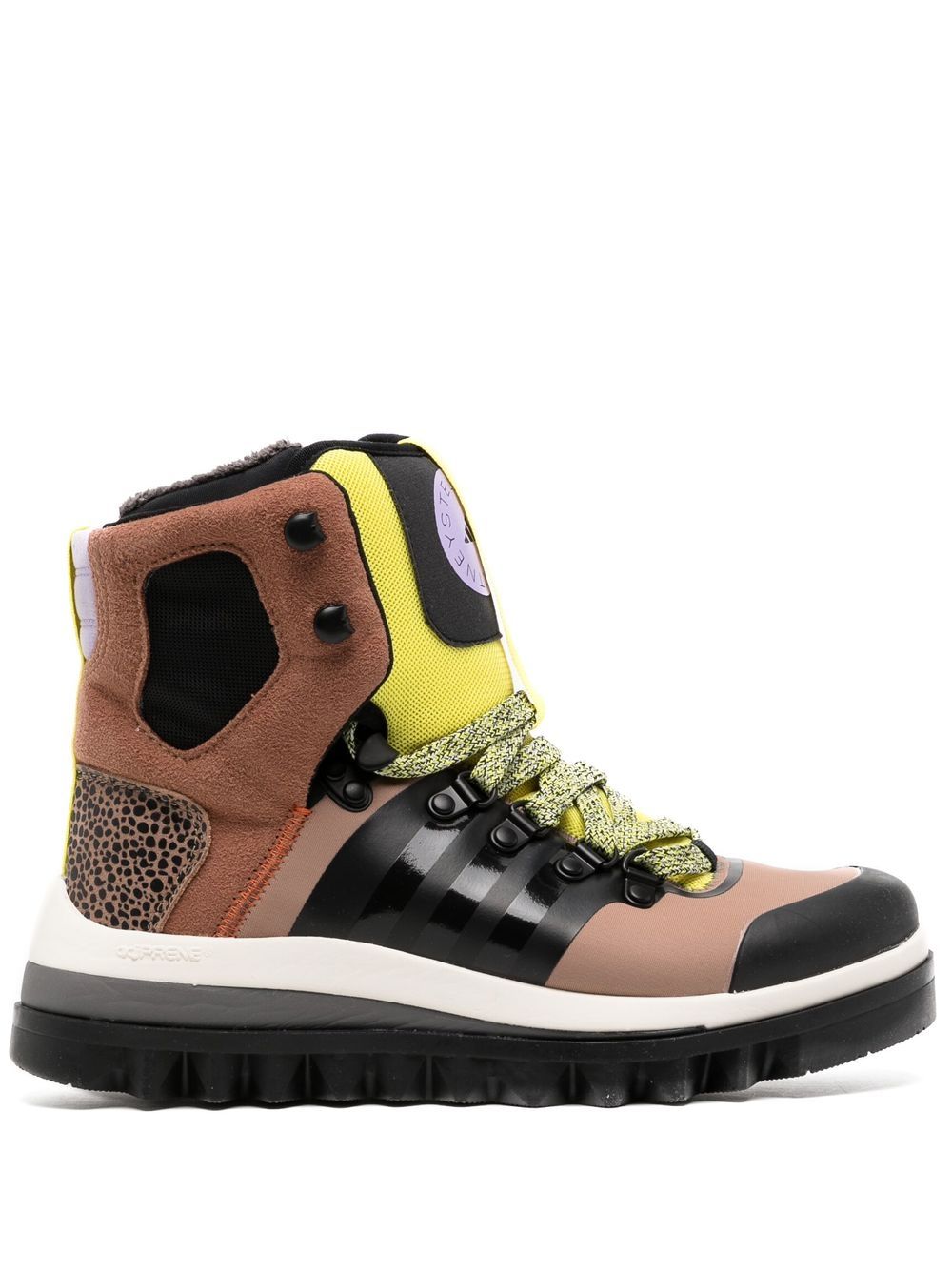 adidas by Stella McCartney Eulampis lace-up boots - Brown