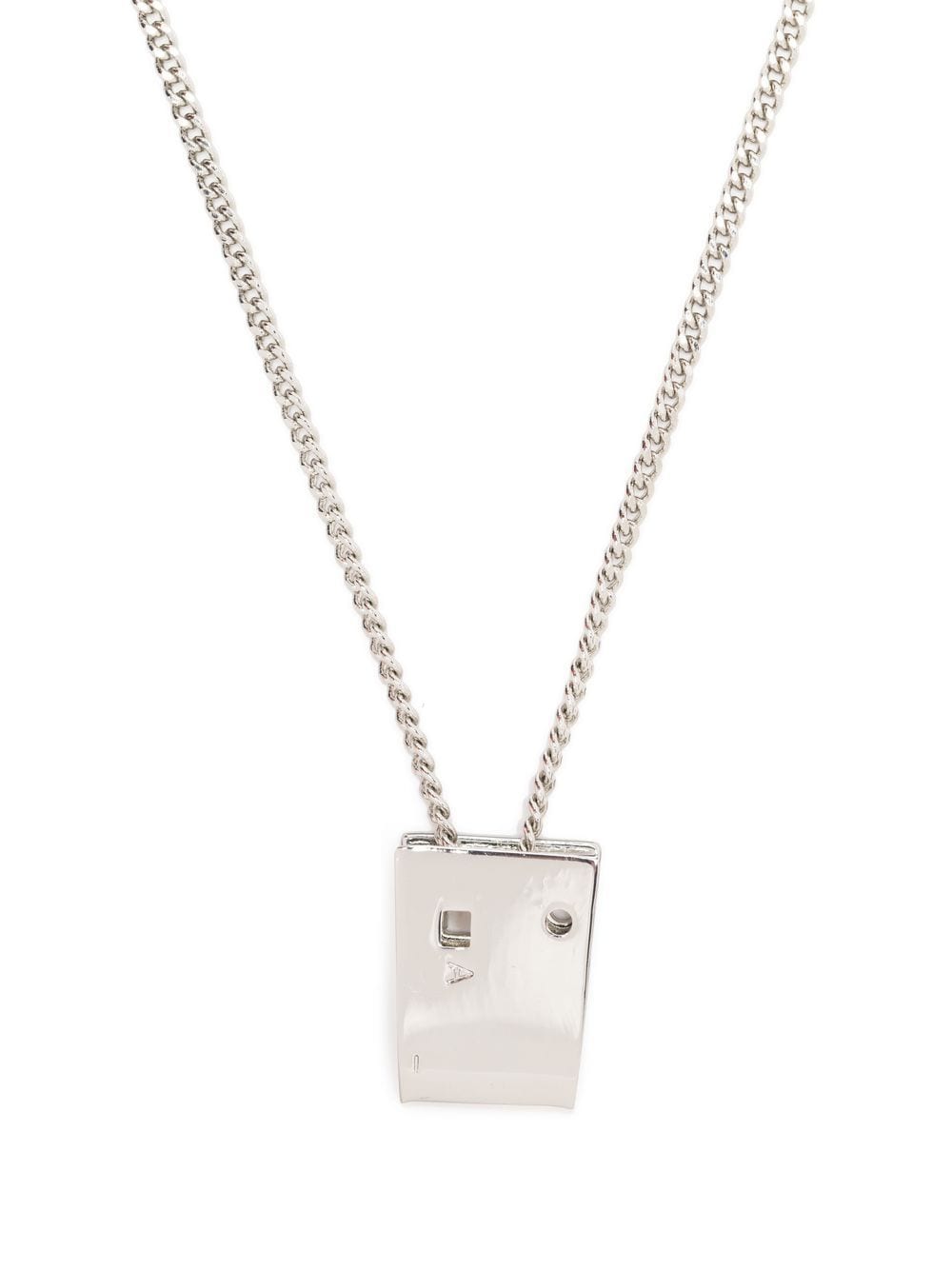 1017 ALYX 9SM Lightercap pendant necklace - Silver