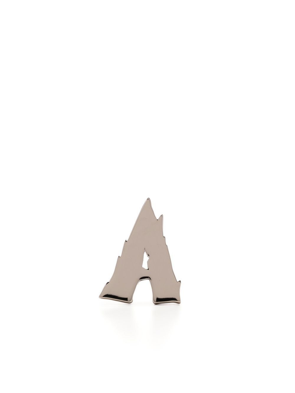 1017 ALYX 9SM logo-charm stud earring - Silver