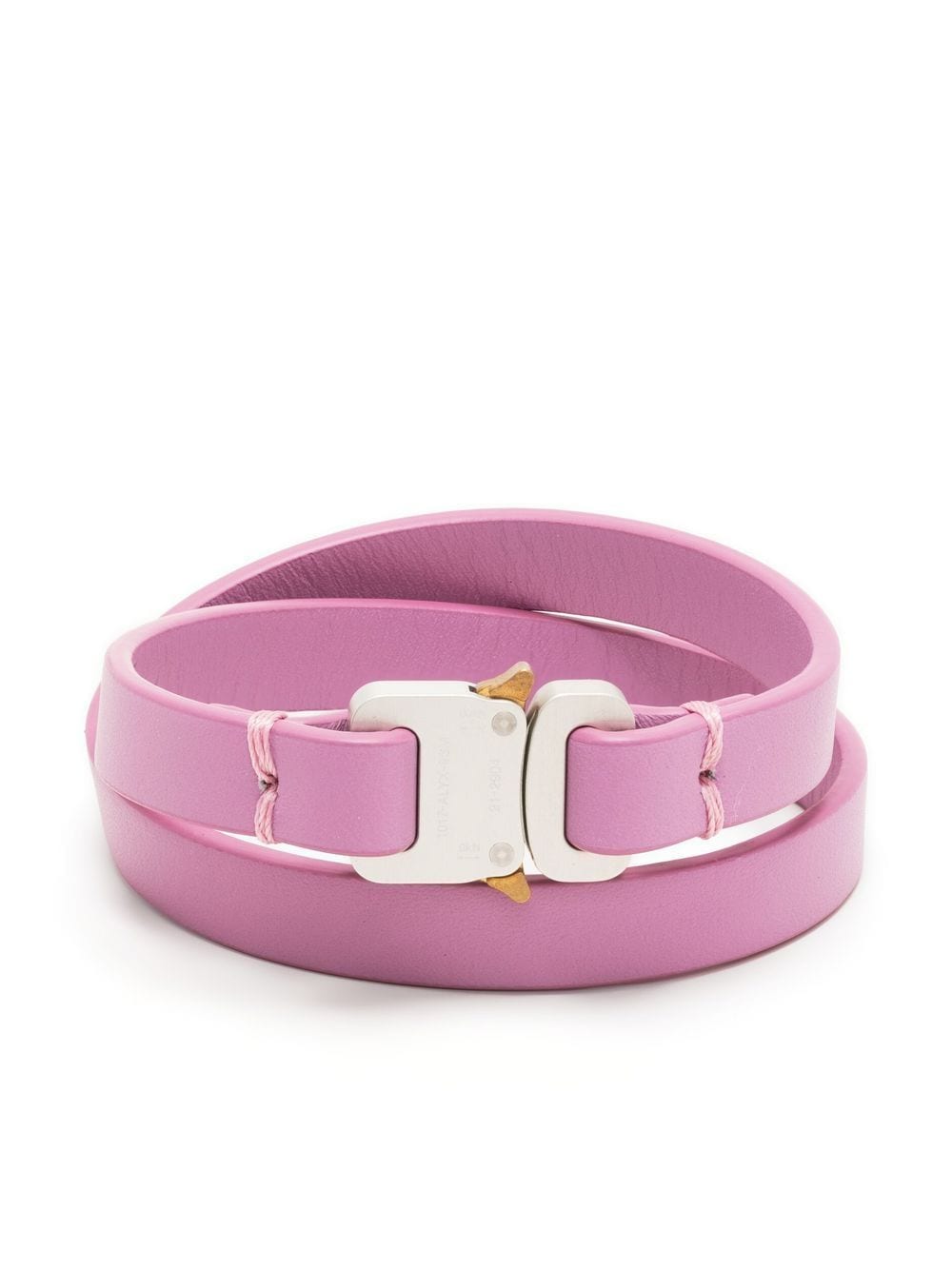 1017 ALYX 9SM micro buckle leather bracelet - Pink