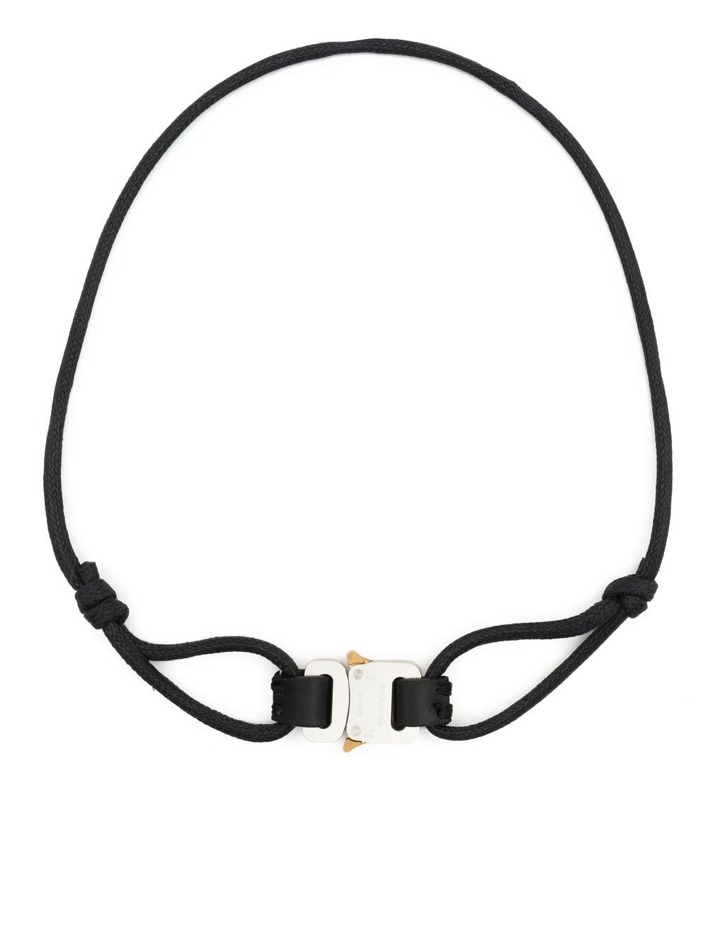 1017 ALYX 9SM padlock choker necklace - Black