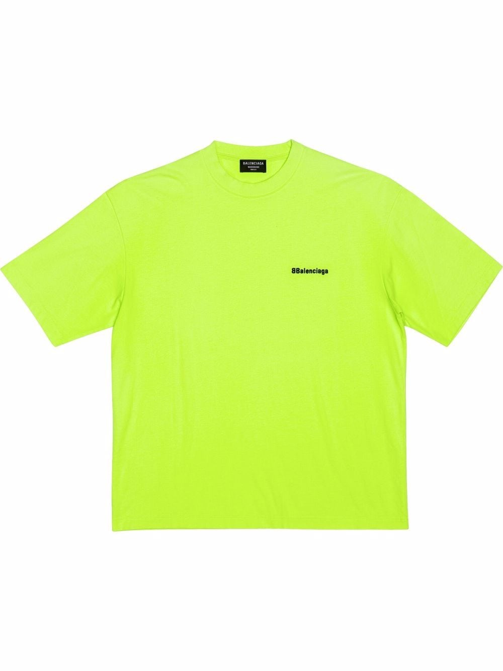 Balenciaga BB embroidered logo T-shirt - Yellow