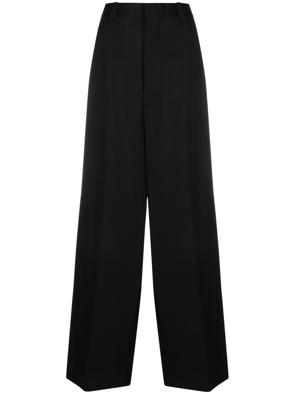 Balenciaga wide-leg tailored trousers - Black