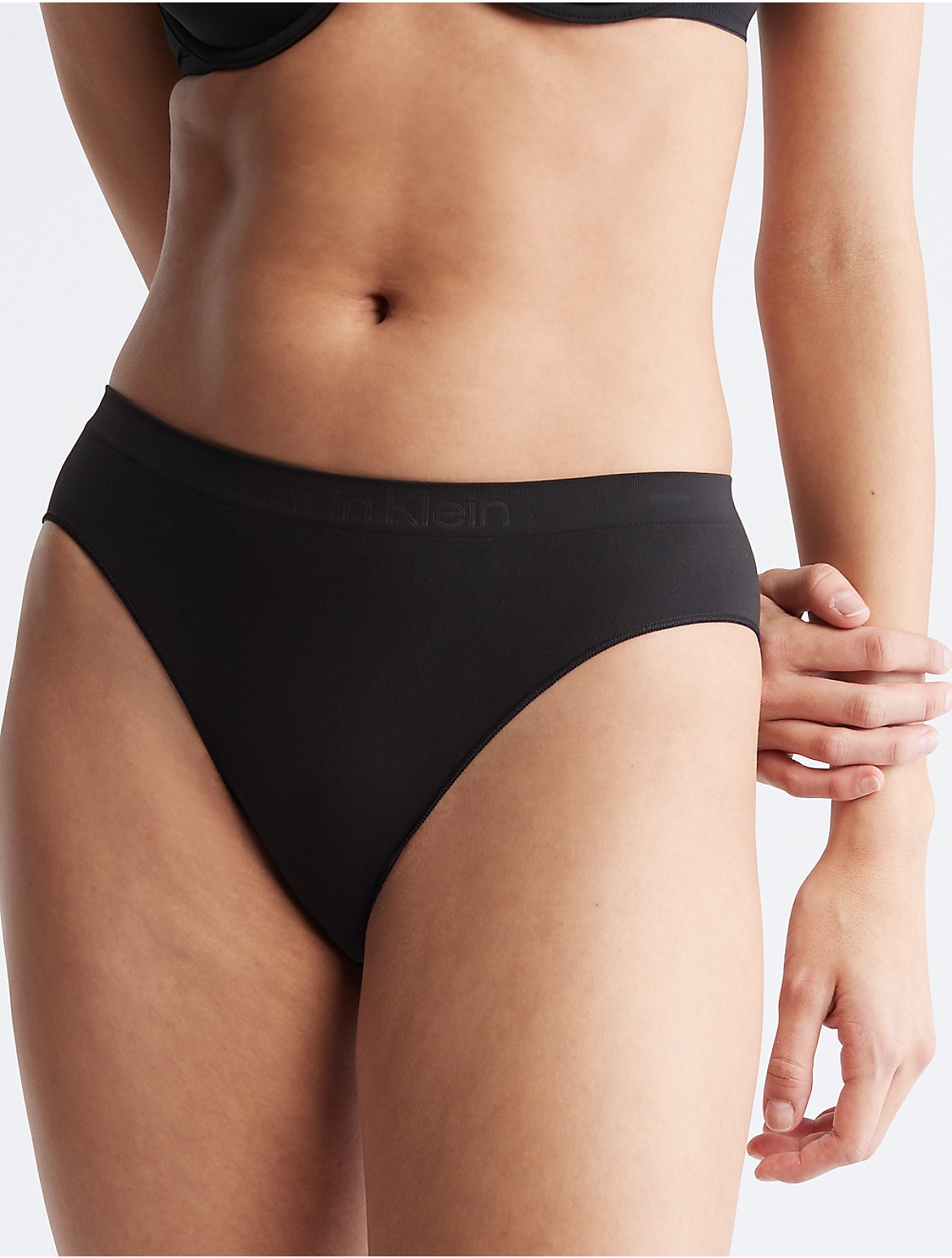 Calvin Klein Women's Bonded Flex Bikini - Black - M