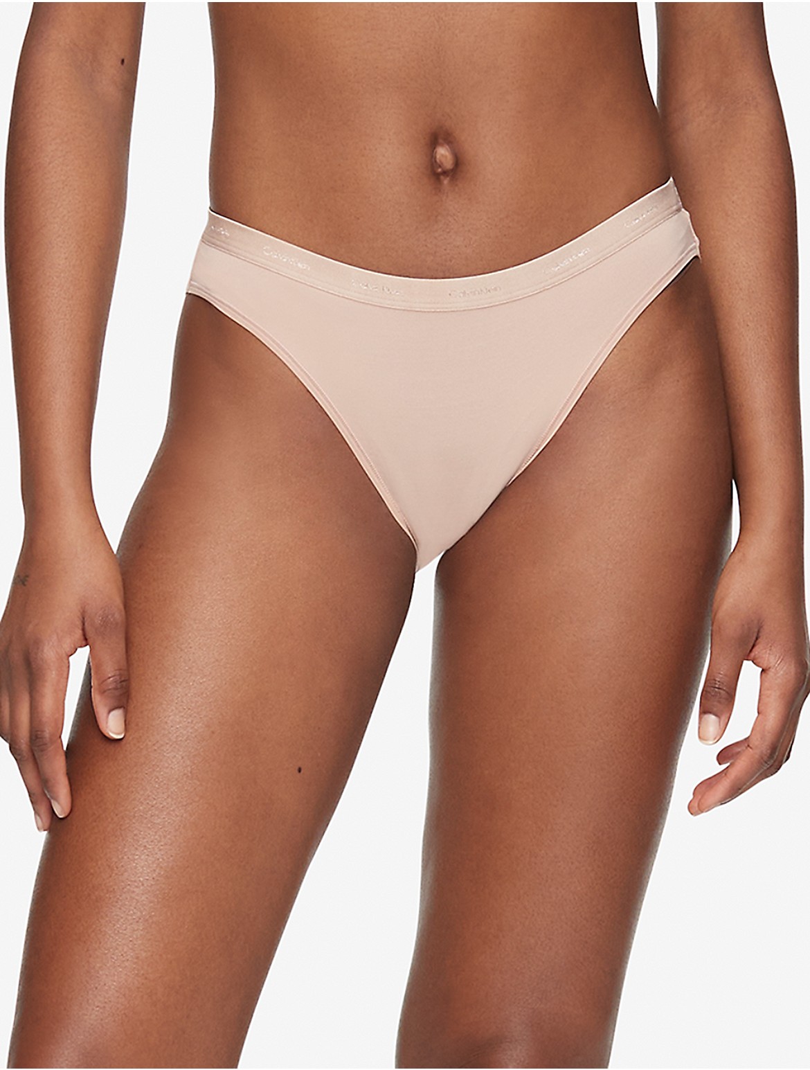 Calvin Klein Women's Form to Body Natural Bikini - Brown - XL
