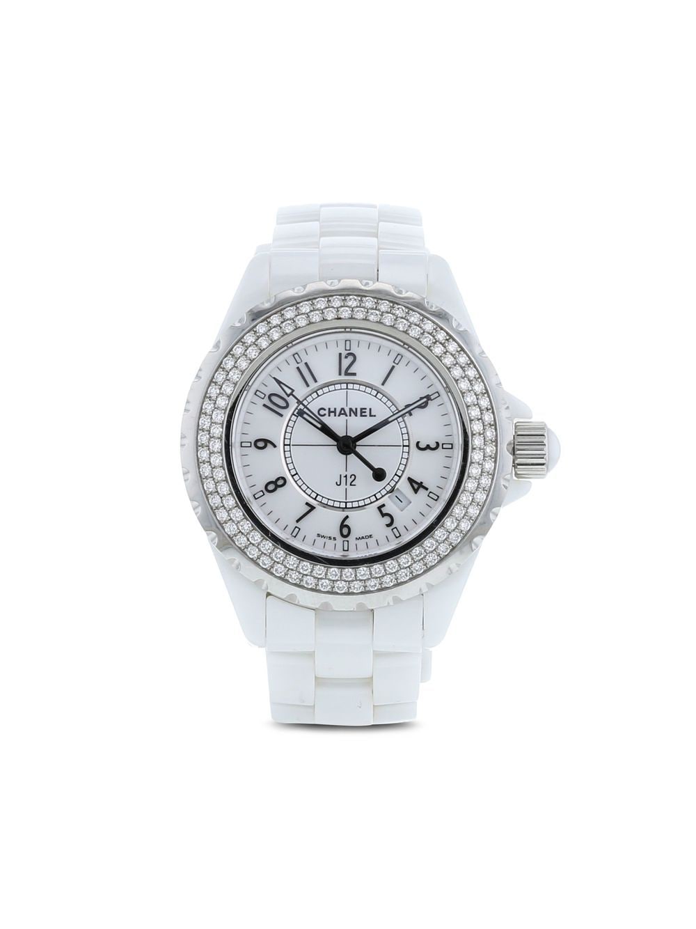 Chanel Pre-Owned 2004 pre-owned J12 34mm - White