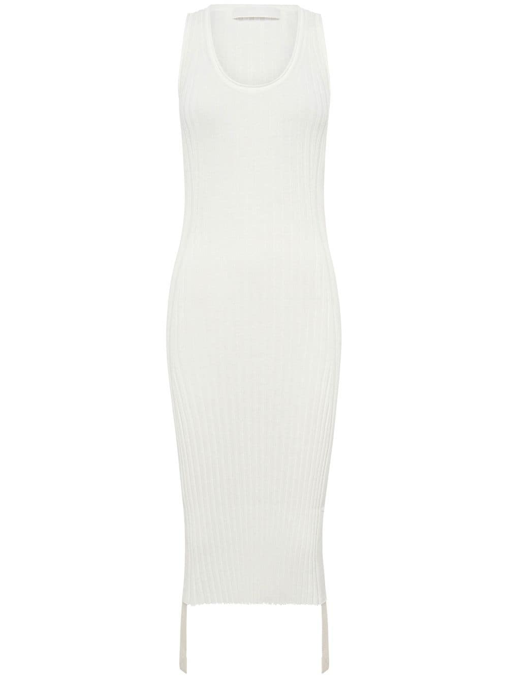 Dion Lee gathered utility dress - White