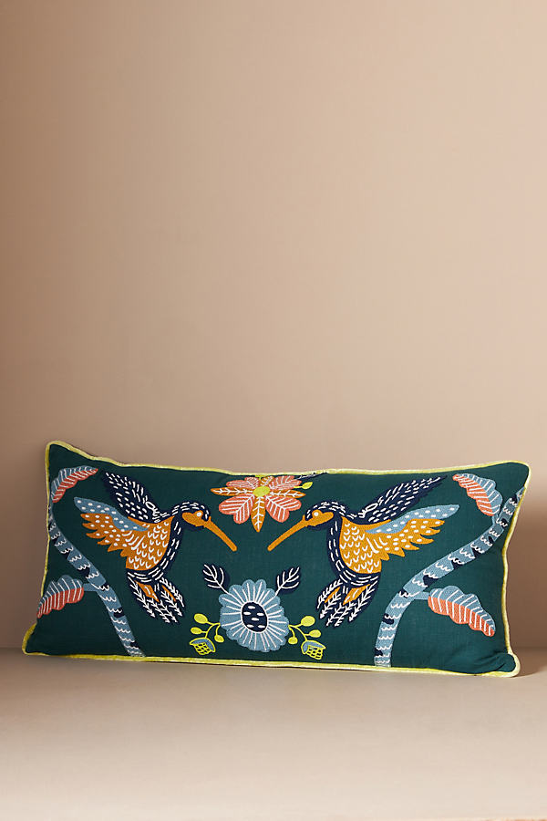 Embroidered Gustav Pillow