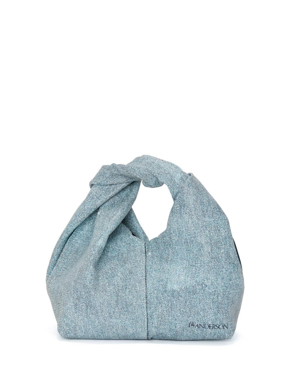 JW Anderson mini Twister tote bag - Blue