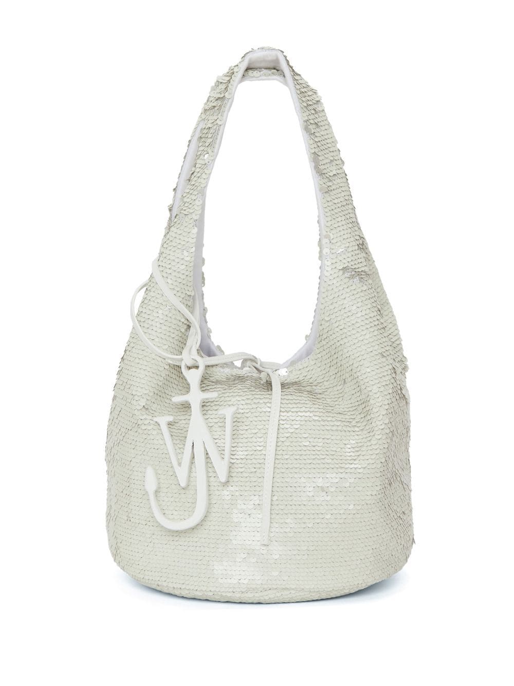JW Anderson sequin-embellished mini tote bag - White