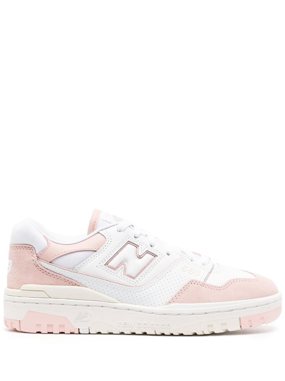 New Balance two-tone low-top sneakers - White