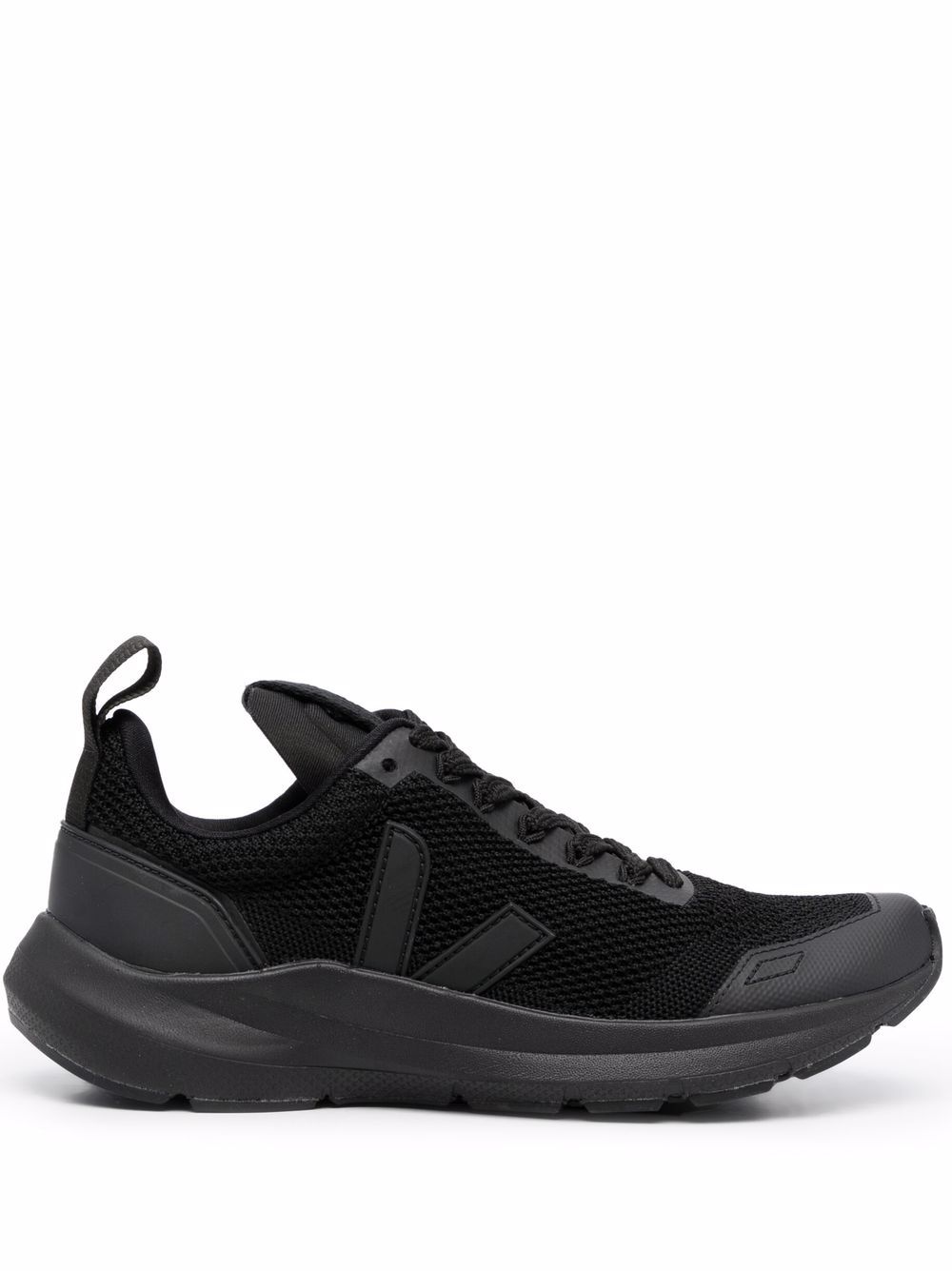 Rick Owens X VEJA Runner Style V-Knit low-top sneakers - Black