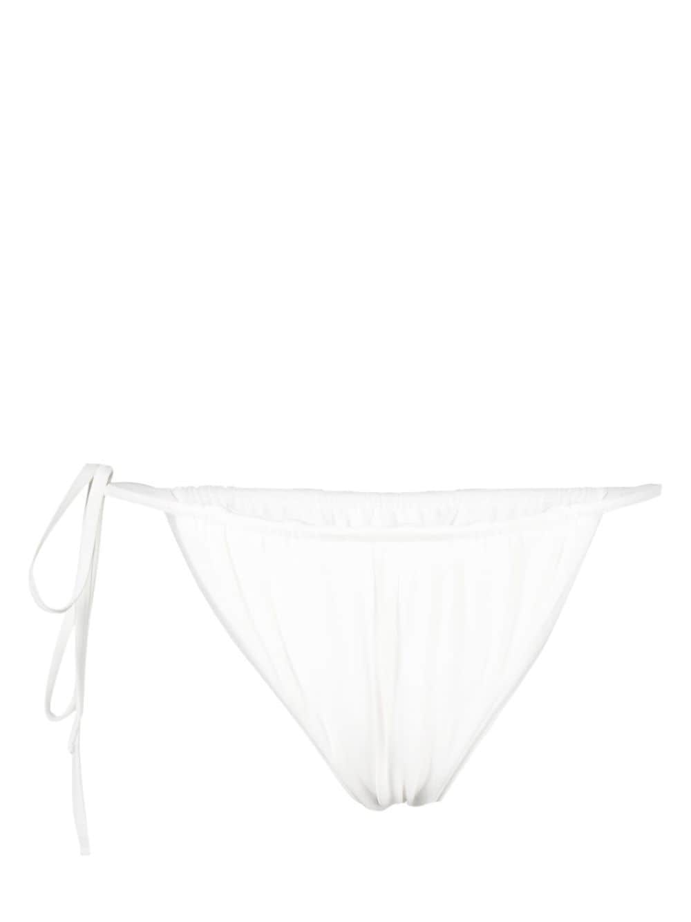 SIR. Louis string bikini bottoms - White