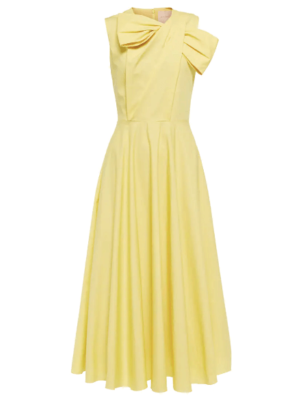 ROKSANDA Bow-detail cotton midi dress £ 895