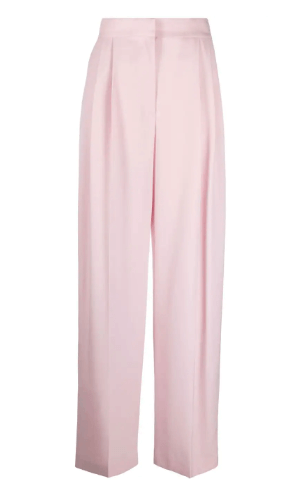 Alexander McQueen pleated high-waisted trousers | £820