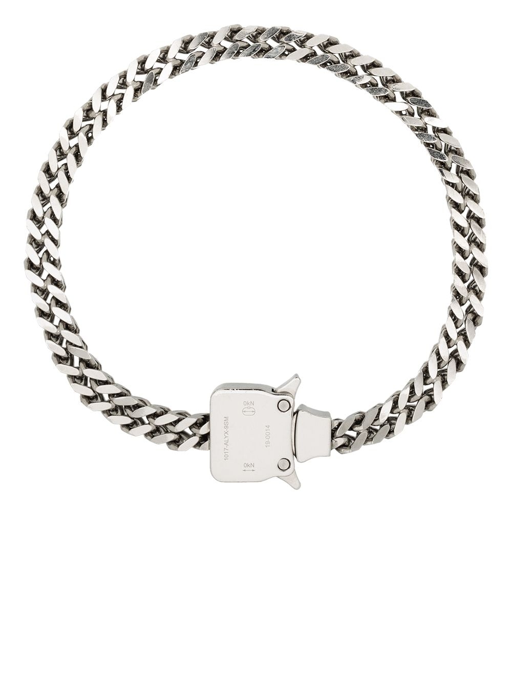 1017 ALYX 9SM Cubix chain necklace - Silver
