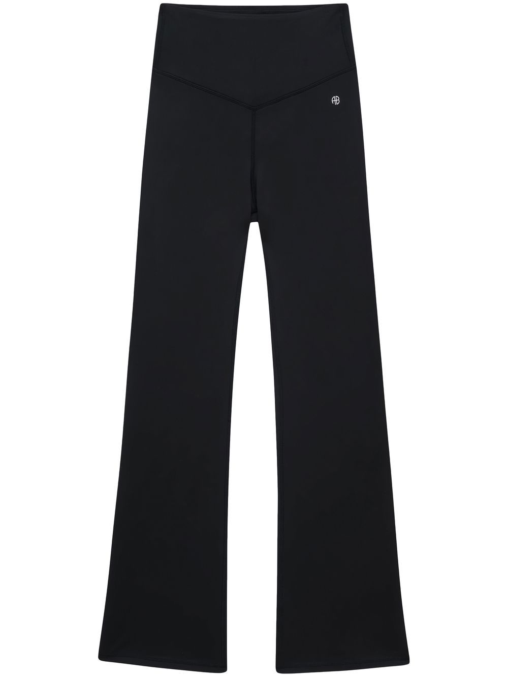 ANINE BING Sophie flared sports trousers - Black