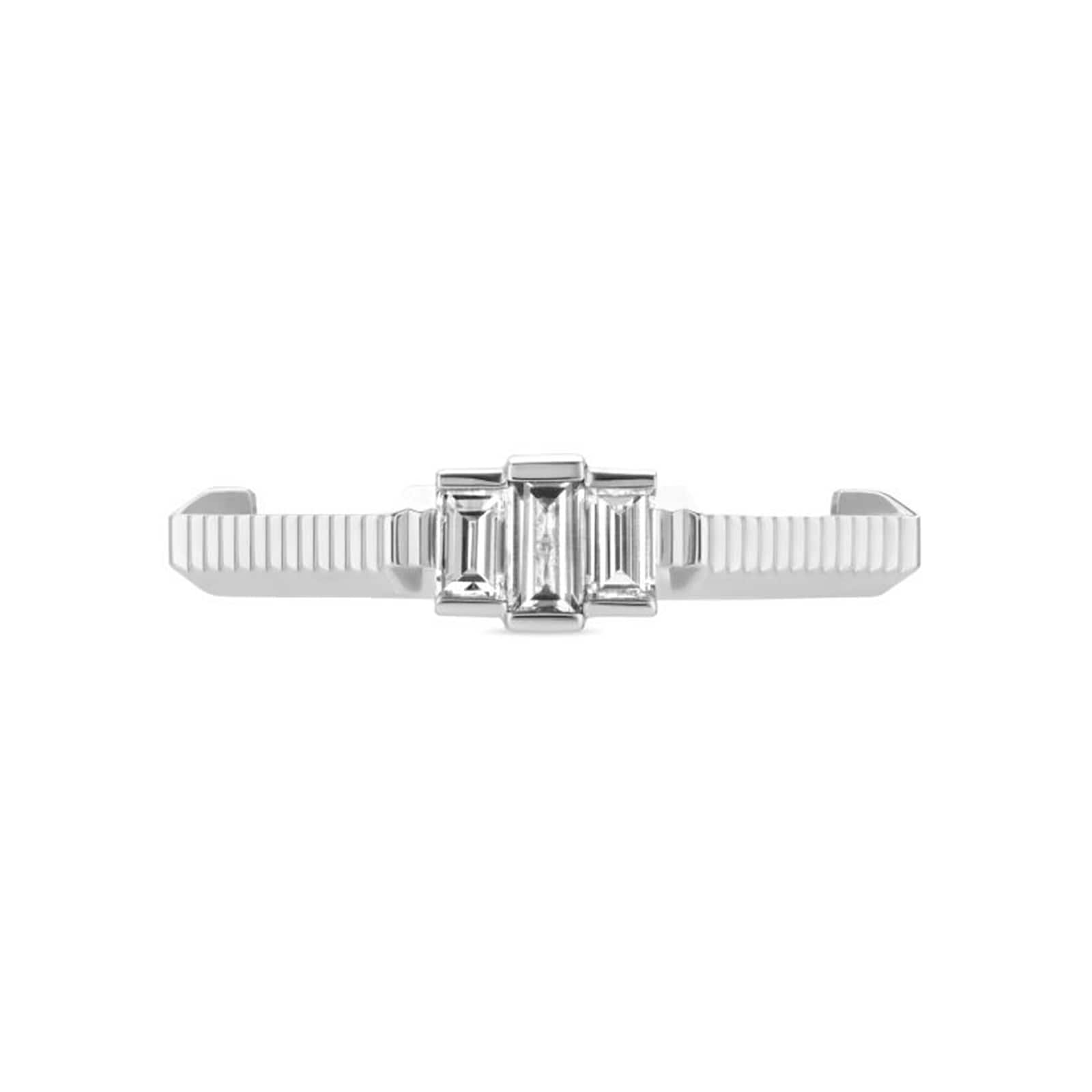 Gucci Link to Love 18ct White Gold Diamond Ring