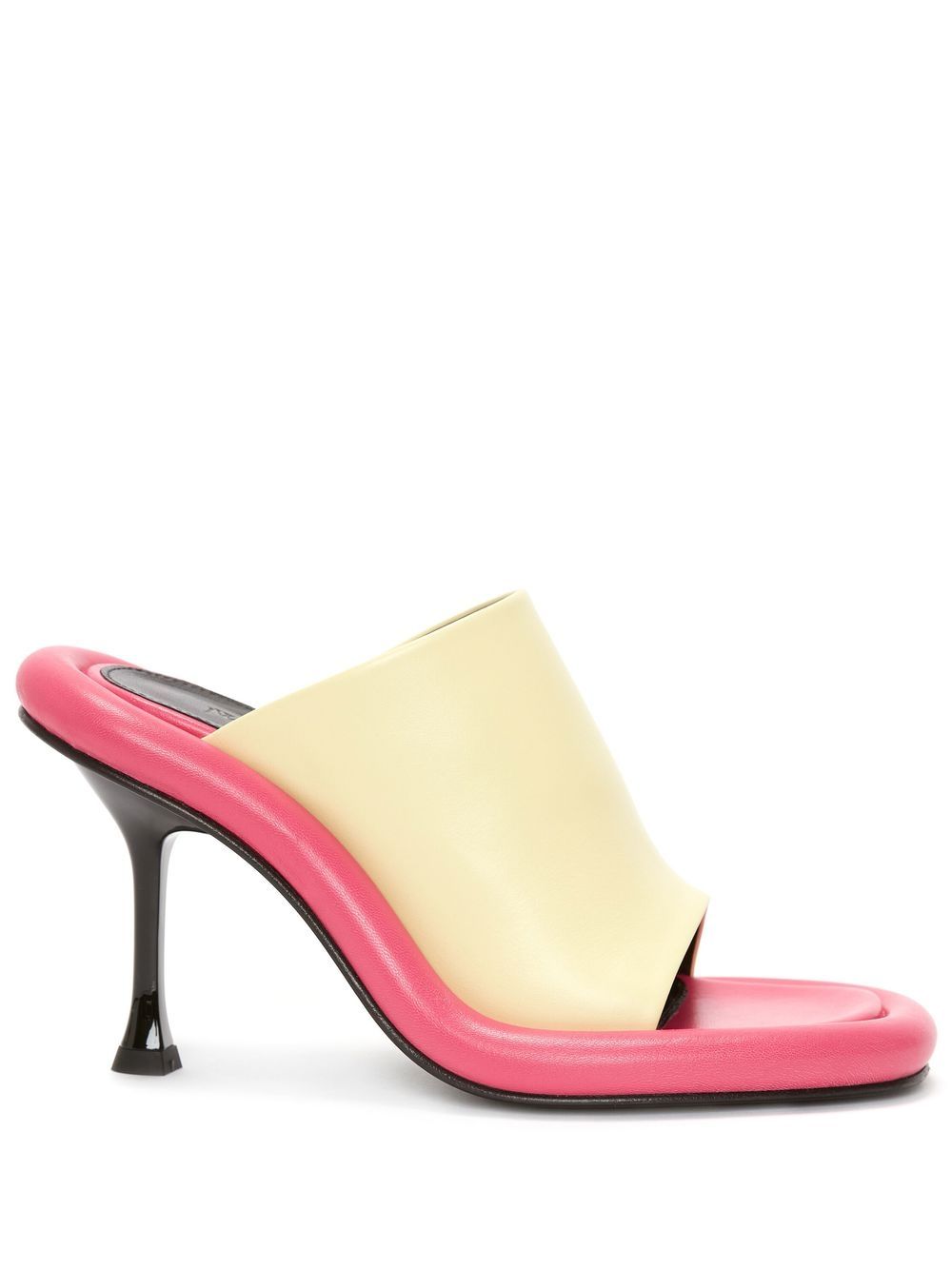 JW Anderson Bumper Tube leather mules - Yellow