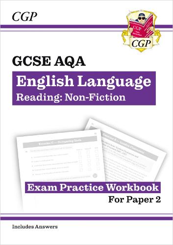 New GCSE English Language AQA Reading Non-Fiction Exam Practice Workbook (Paper 2) - inc. Answers