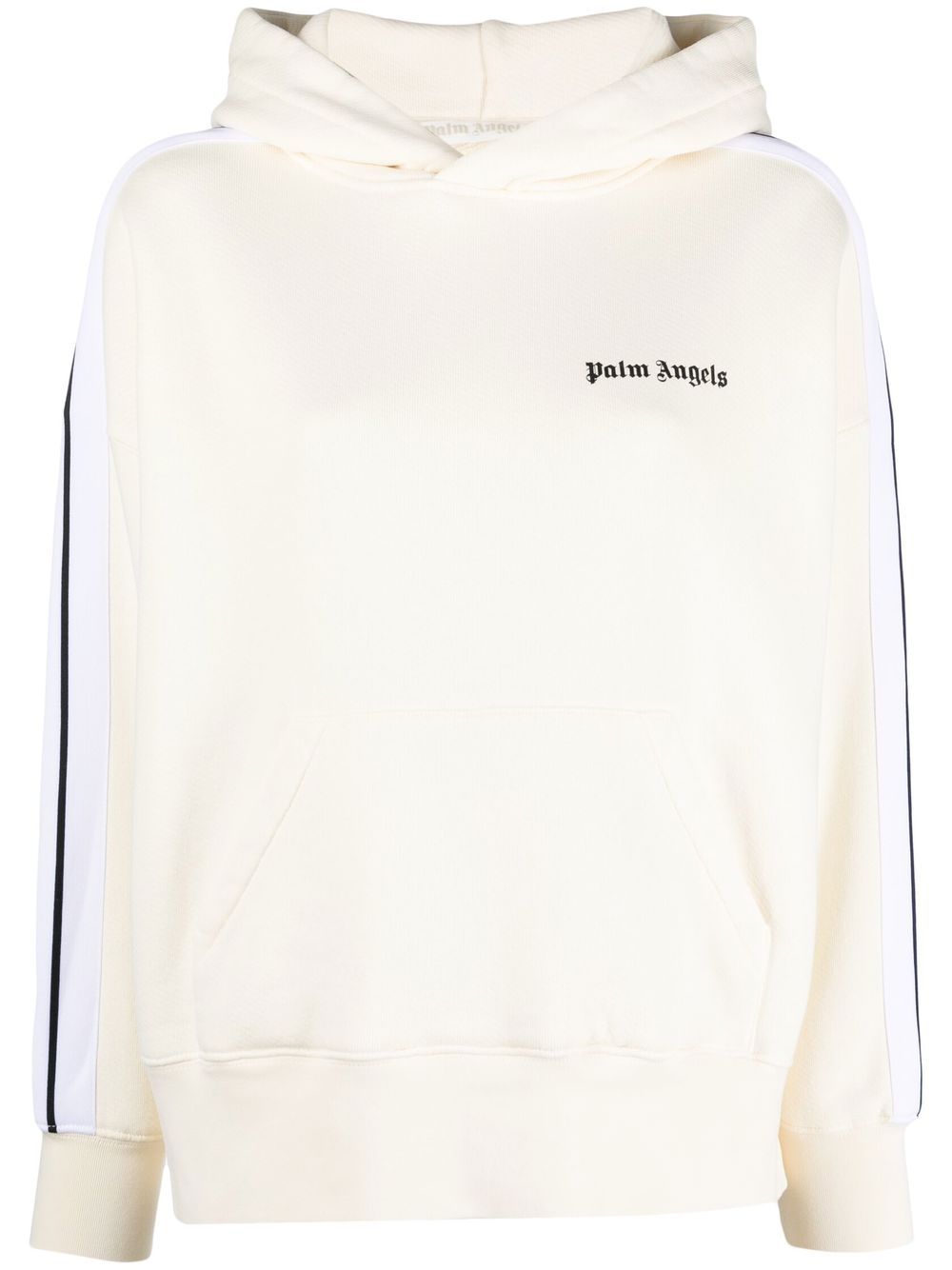Palm Angels side-stripe hoodie - Neutrals