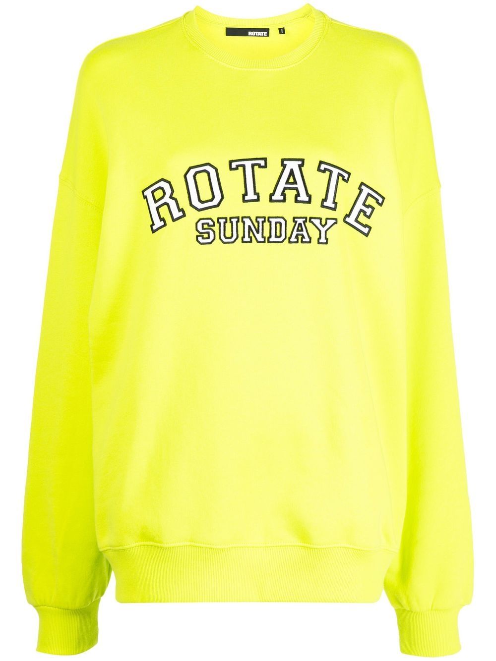 ROTATE logo cotton sweatshirt - Green