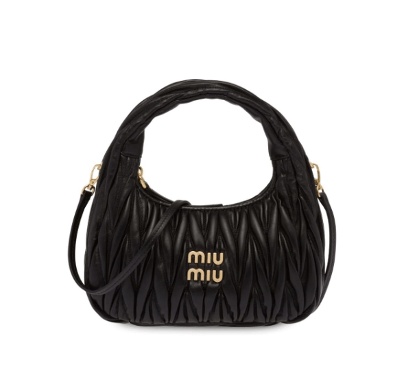 2022 fashion trends Miu Miu Miu Wander matelassé mini bag £1,700