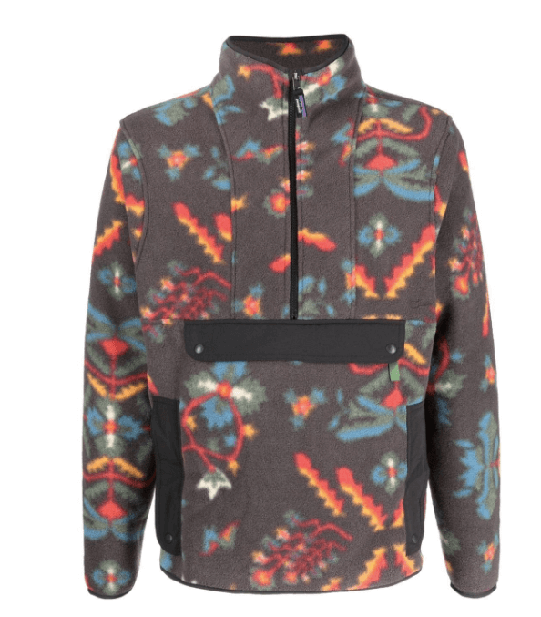 Patagonia graphic print fleece jacket £216 -20% £152