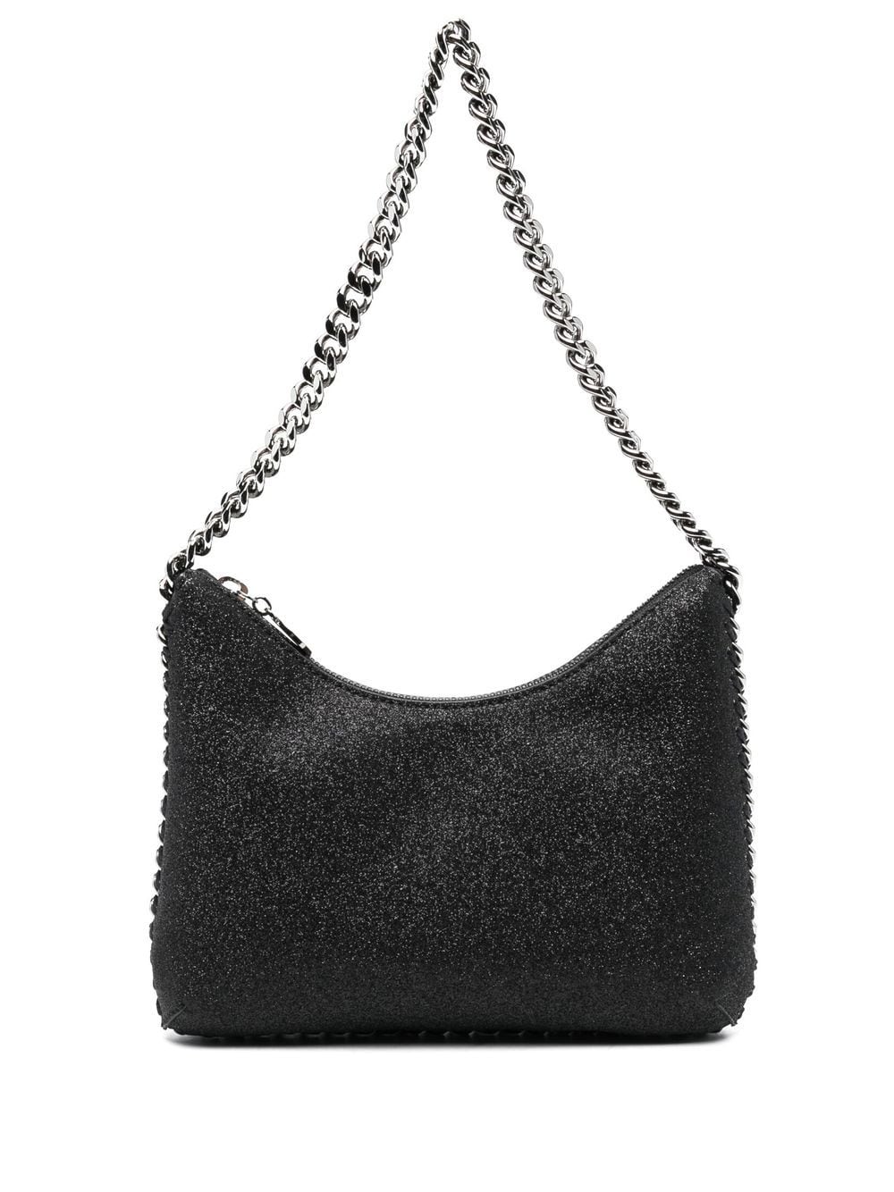 Stella McCartney chain-link detail shoulder bag - Black